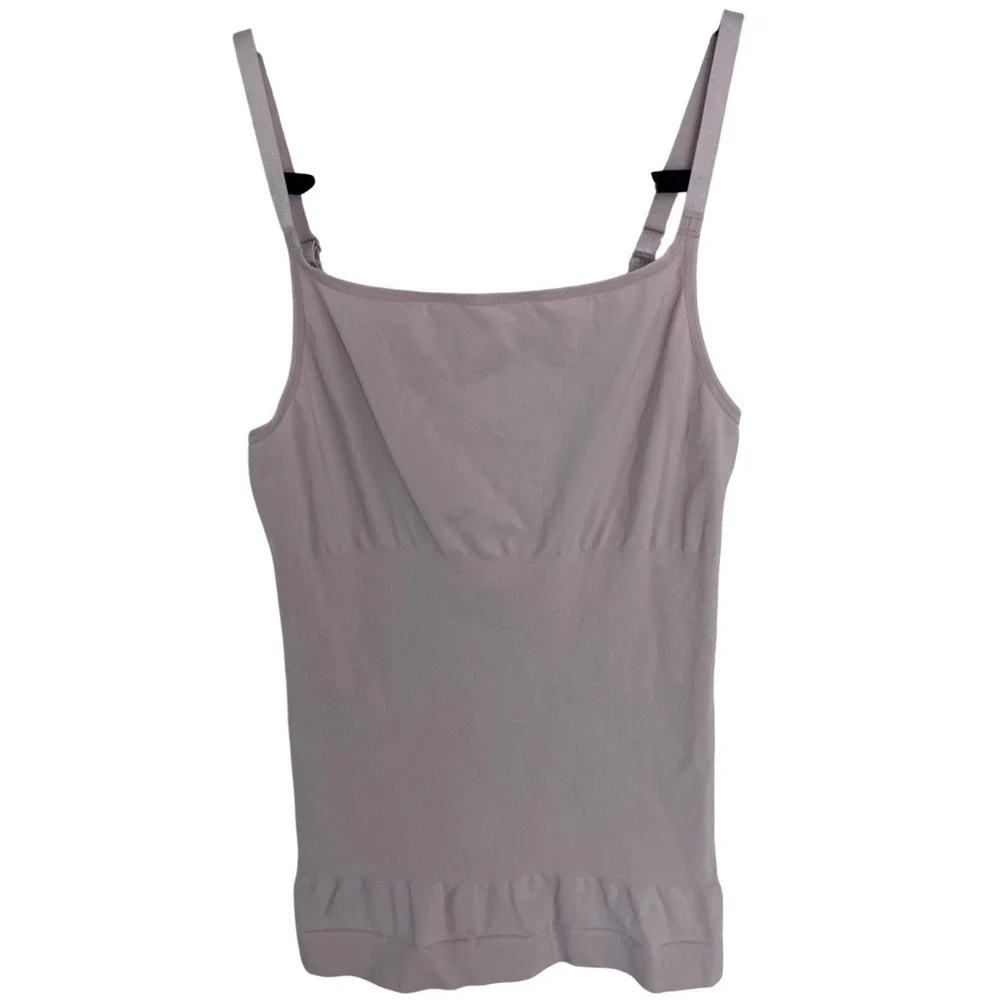 Assets by Spanx Women XL Nude Smoothing‎ Shapewear Camisole Tank Top 10024R